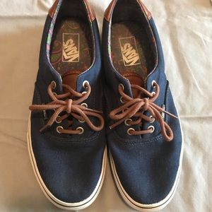 Vans C&L Era 59 Navy Leather Size 9.5